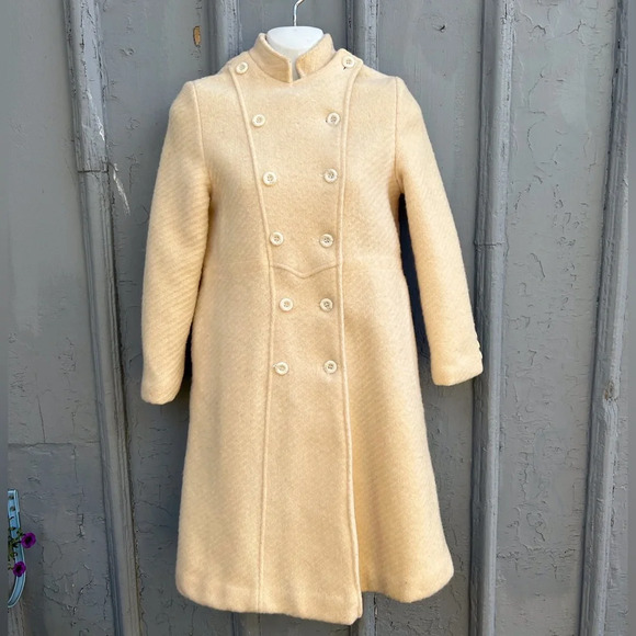 Yves Saint Laurent Jeunesse Vintage Wool Coat, size 2/4 - Picture 1 of 15